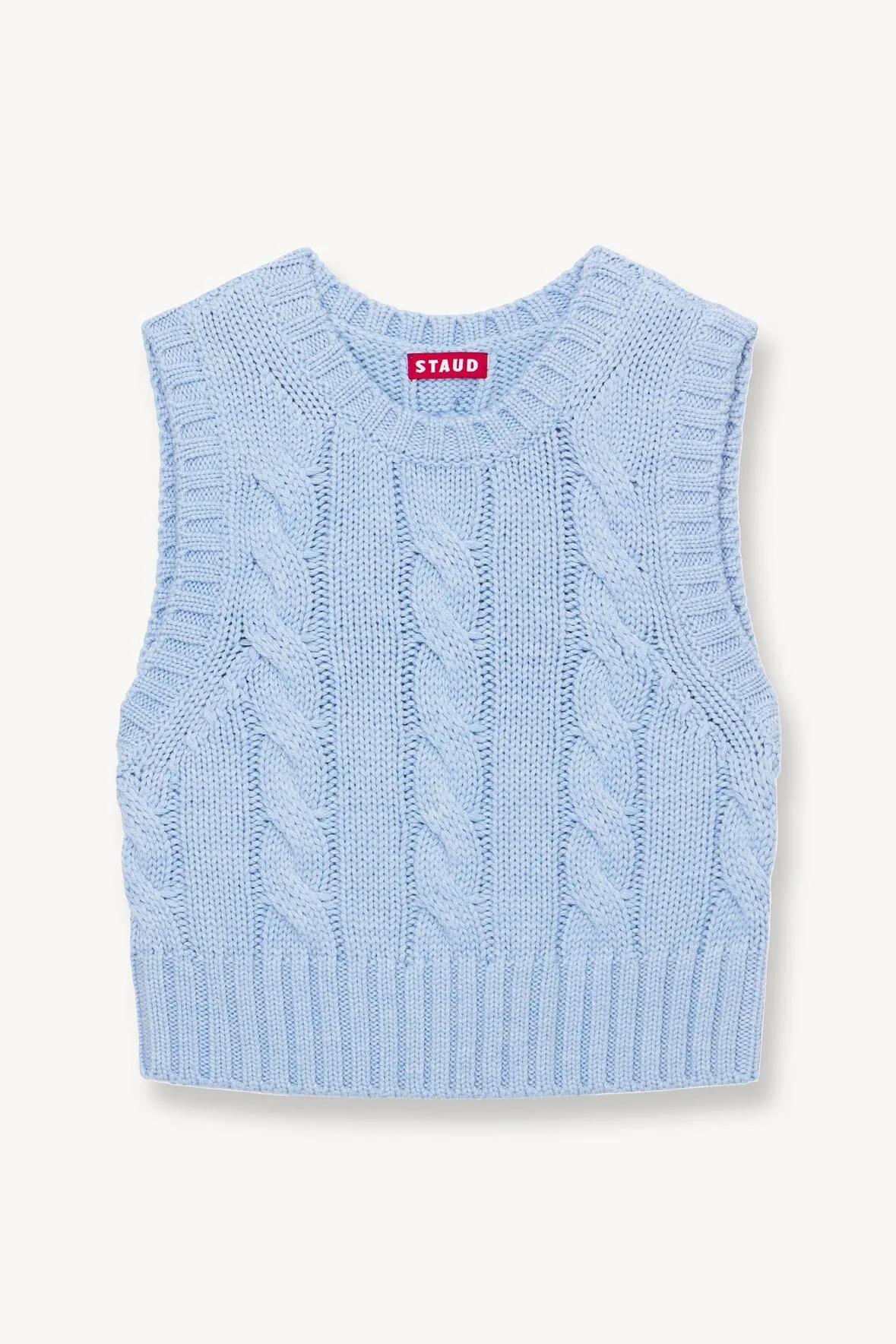 PINGO SWEATER | FRENCH BLUE sold by STAUD product image thumbnail 5