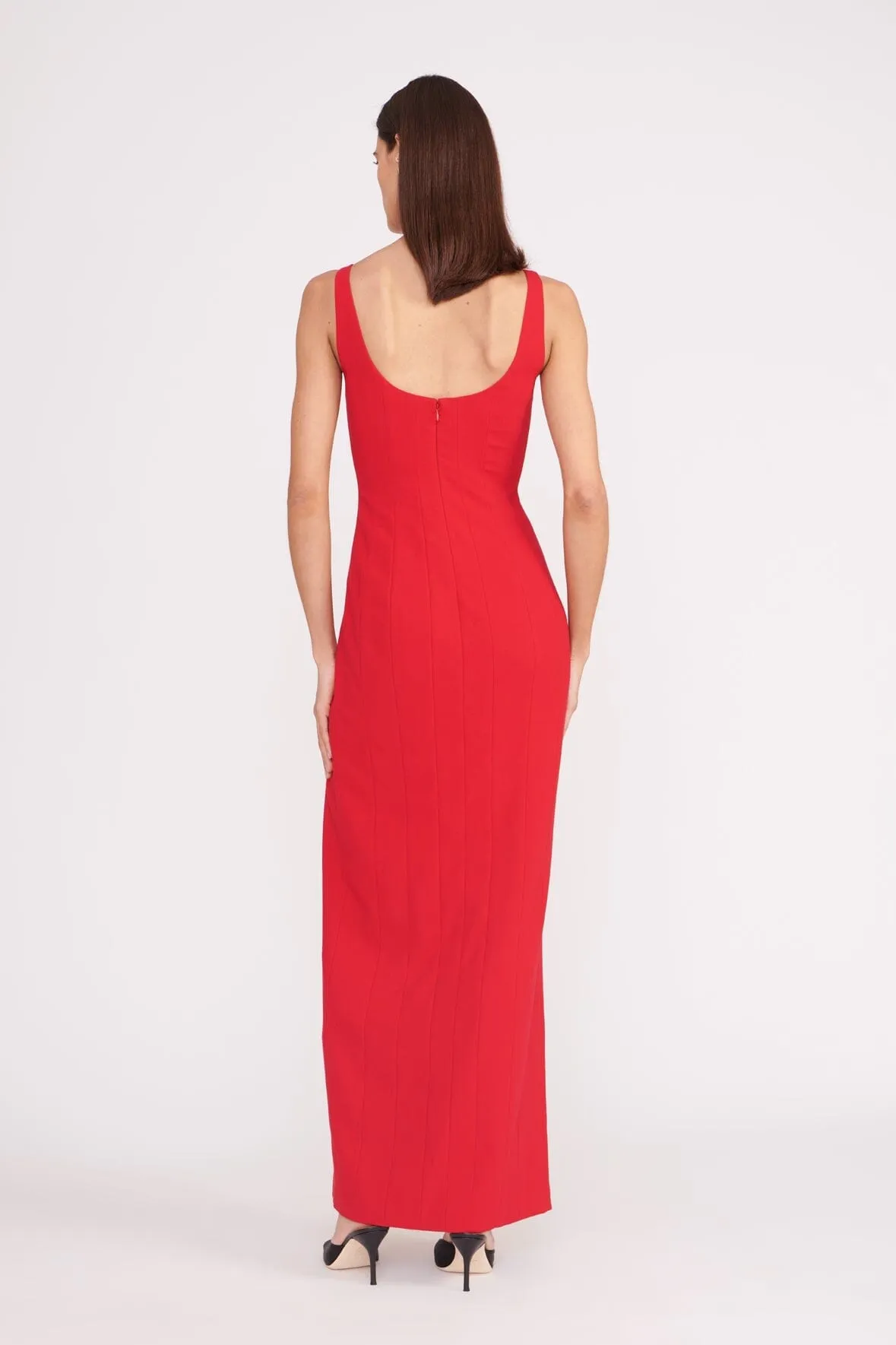 PORTRAIT DRESS | RUBY sold by STAUD product image thumbnail 3