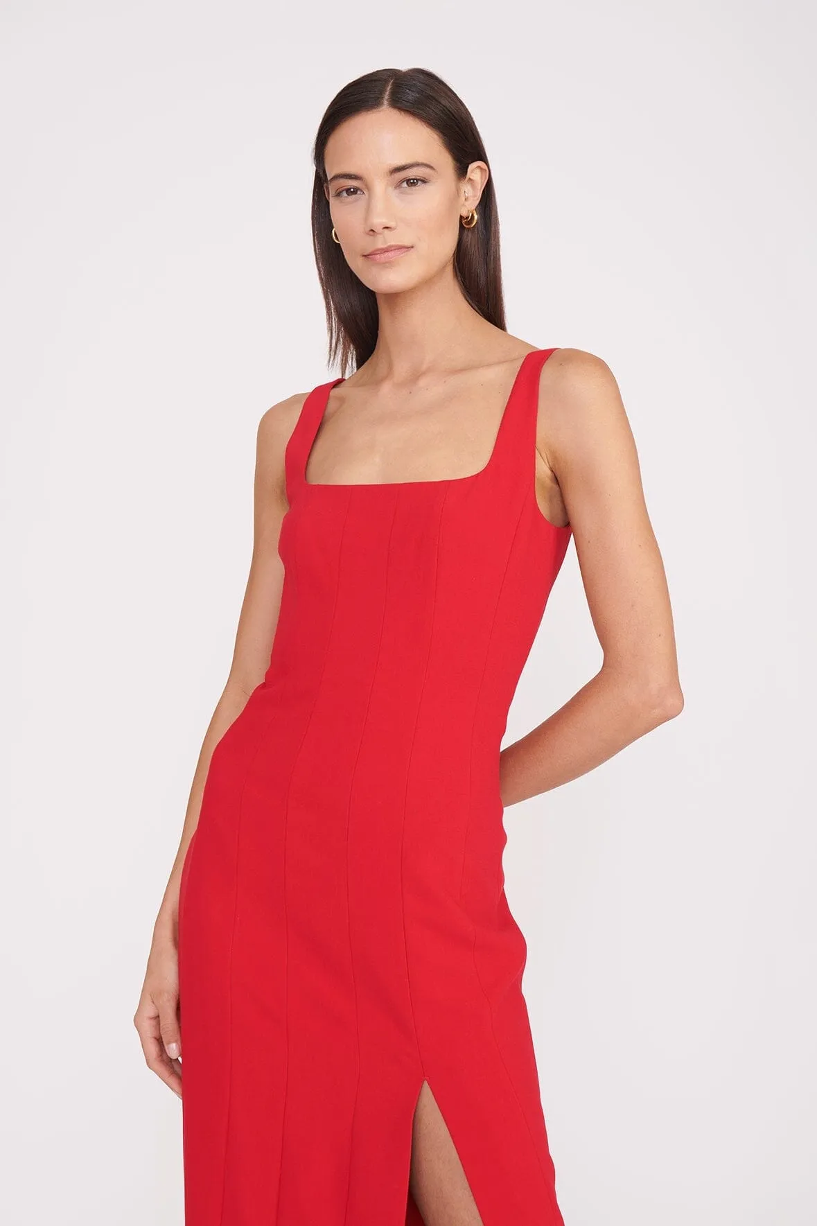 PORTRAIT DRESS | RUBY sold by STAUD product image thumbnail 4