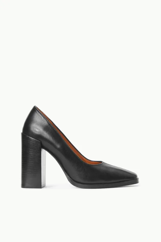 PAZ PUMP | BLACK sold by STAUD