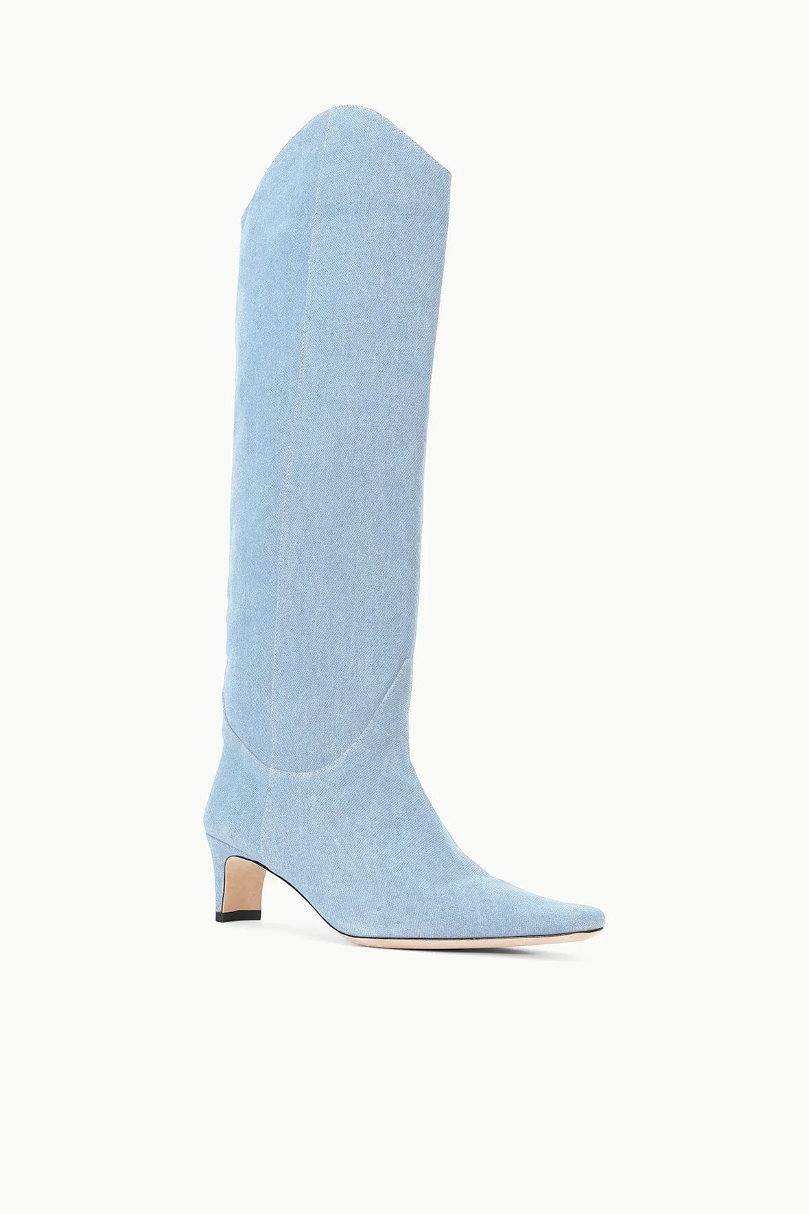 WESTERN WALLY BOOT | DENIM BLUE sold by STAUD product image thumbnail 2