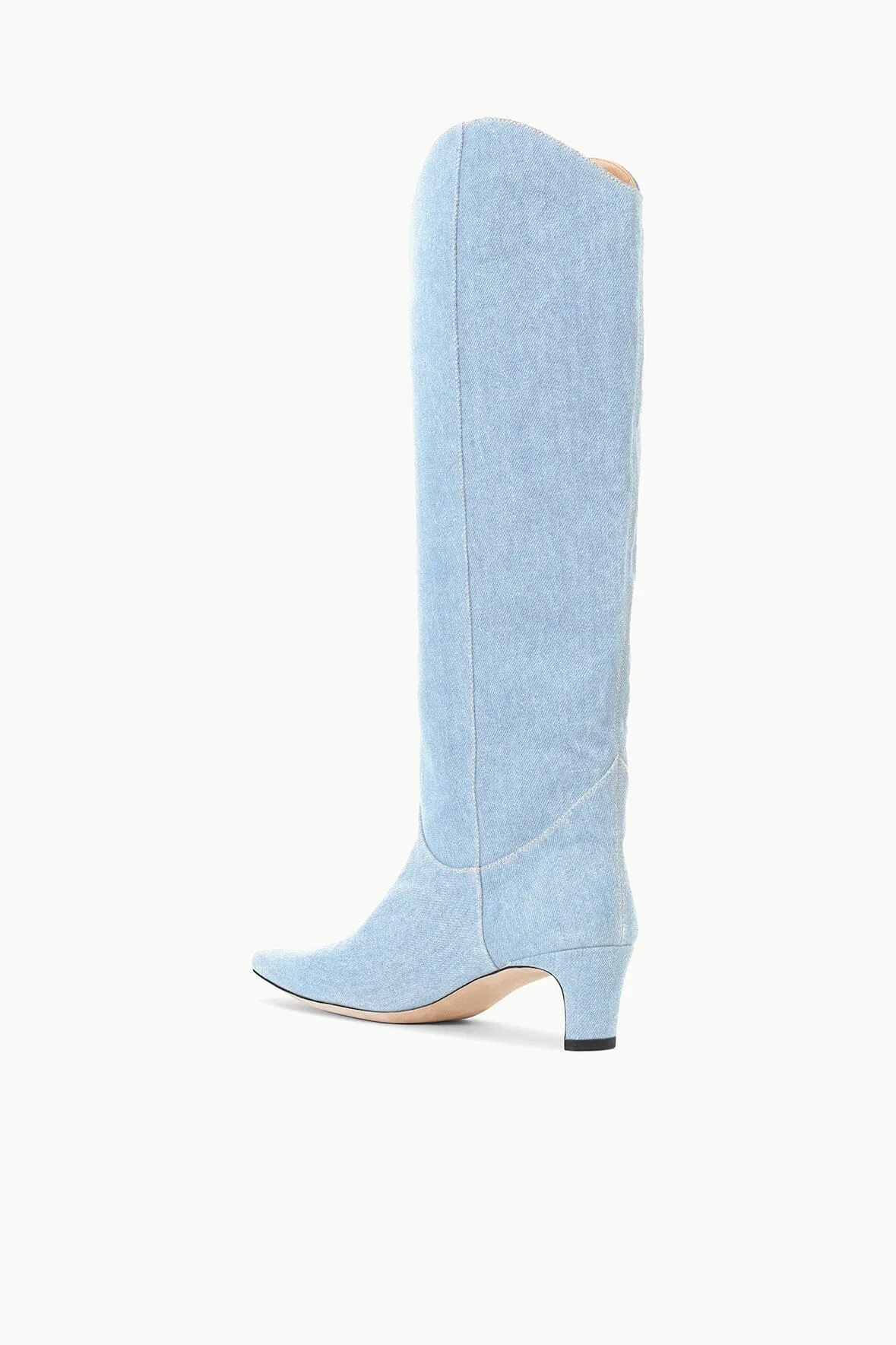 WESTERN WALLY BOOT | DENIM BLUE sold by STAUD product image thumbnail 3