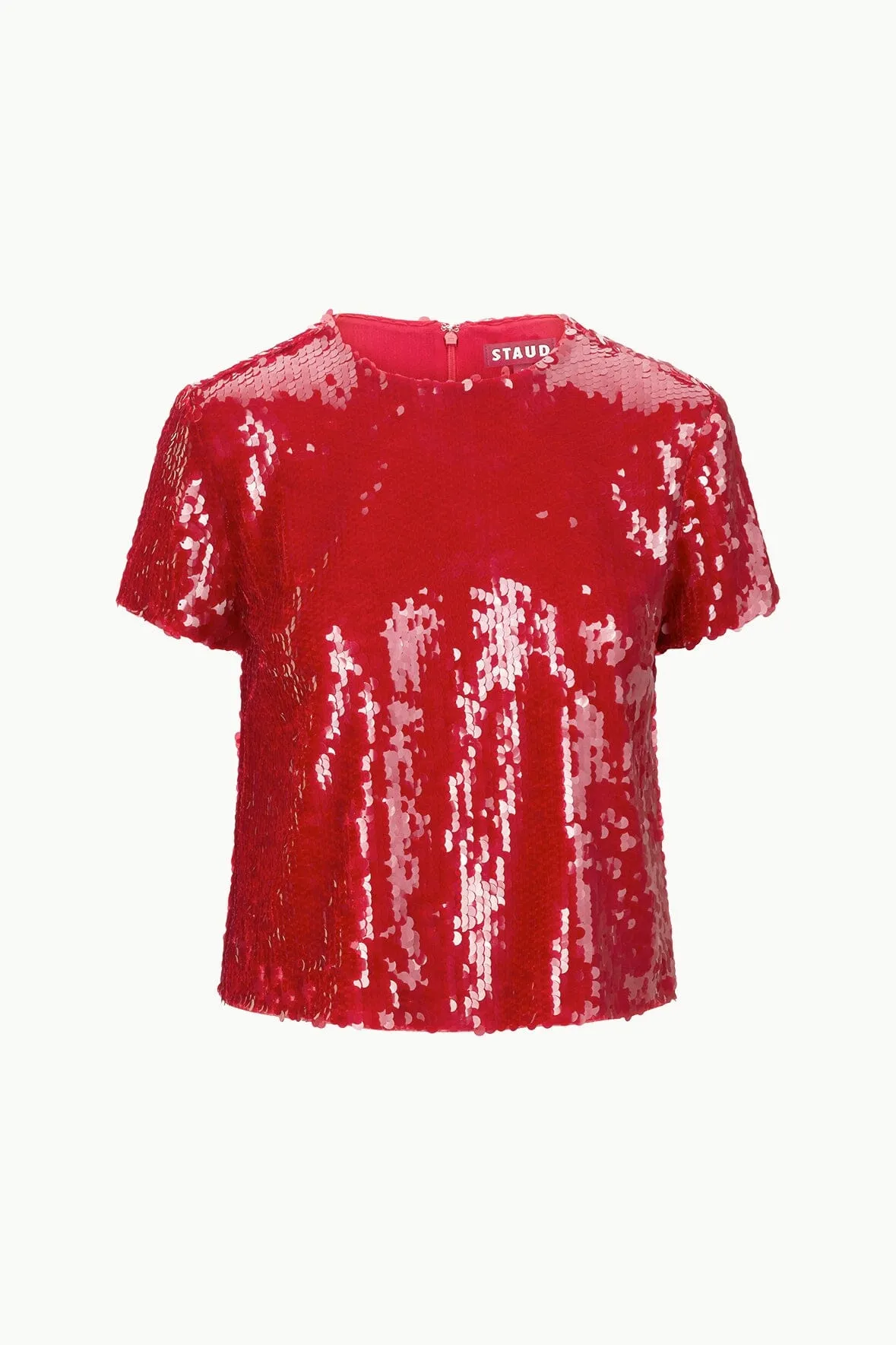 QUINCY TOP | POINSETTIA sold by STAUD product image thumbnail 5