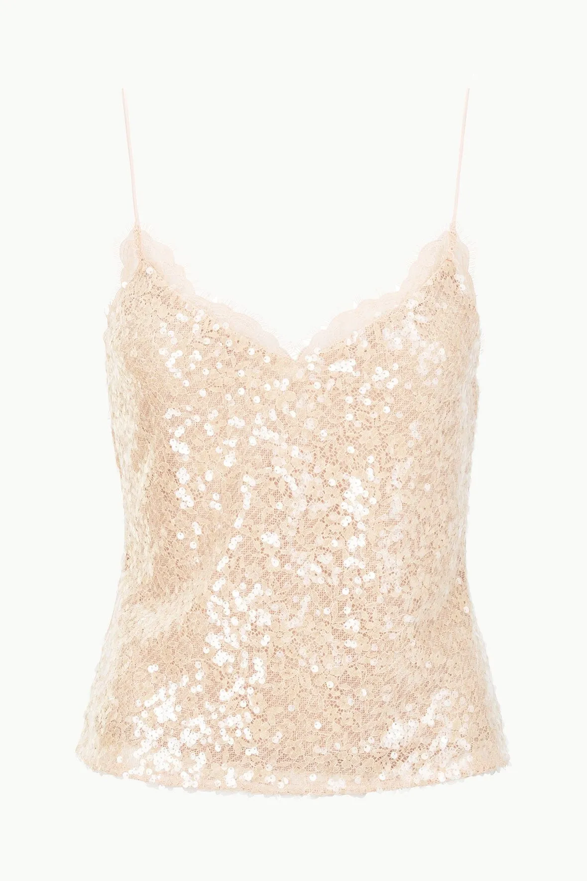 KEZIA TOP | BEIGE sold by STAUD product image thumbnail 4