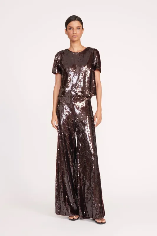 LUKE PANT | BRONZE sold by STAUD