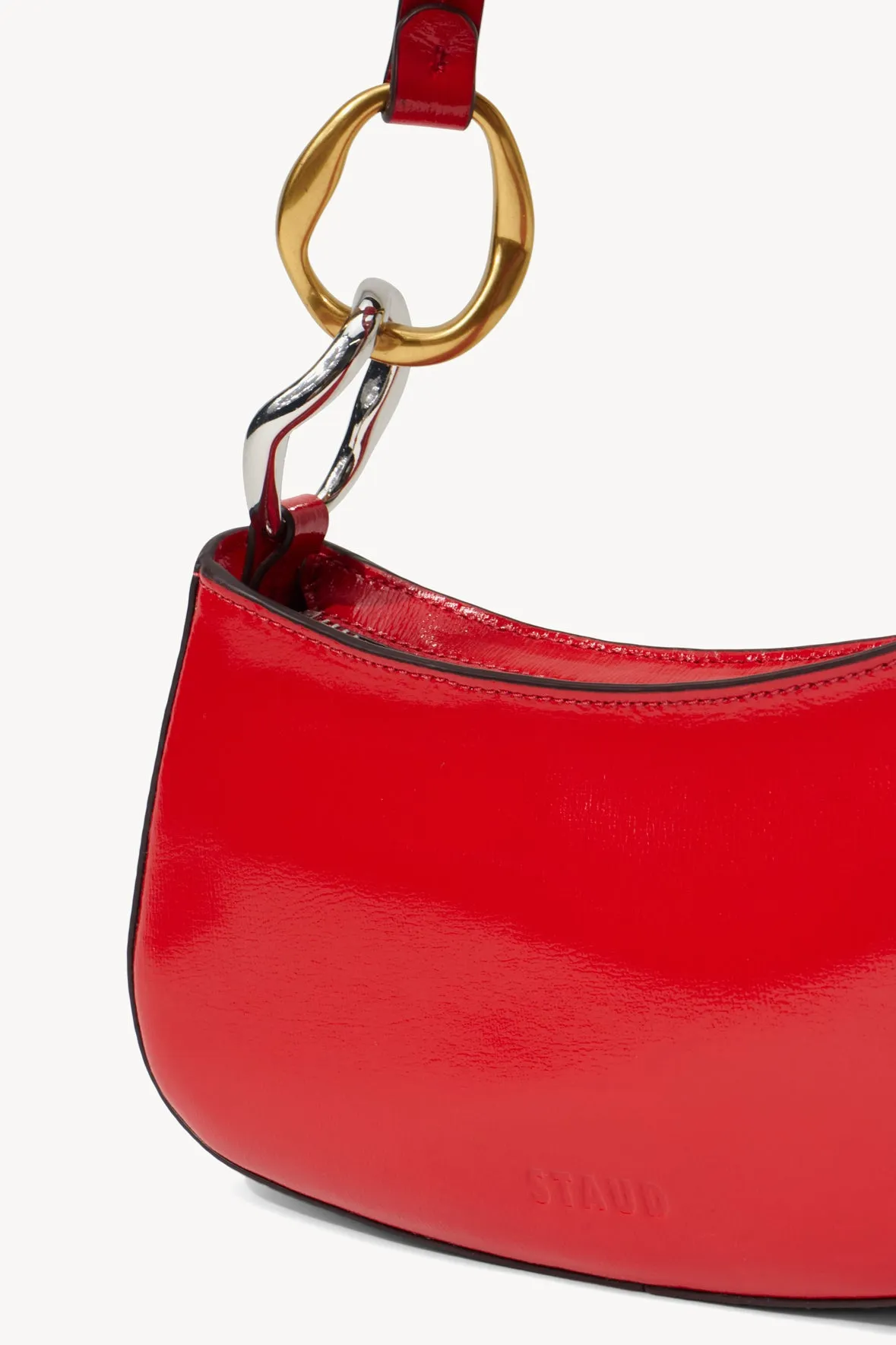 OLLIE BAG | CHERRY sold by STAUD product image thumbnail 5