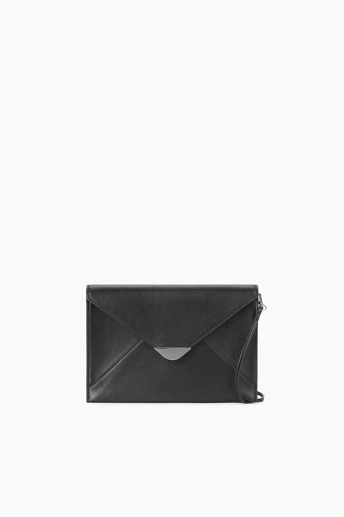 MARCELLA CLUTCH | BLACK sold by STAUD