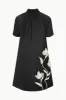 MINI ILANA DRESS | BLACK SATIN sold by STAUD