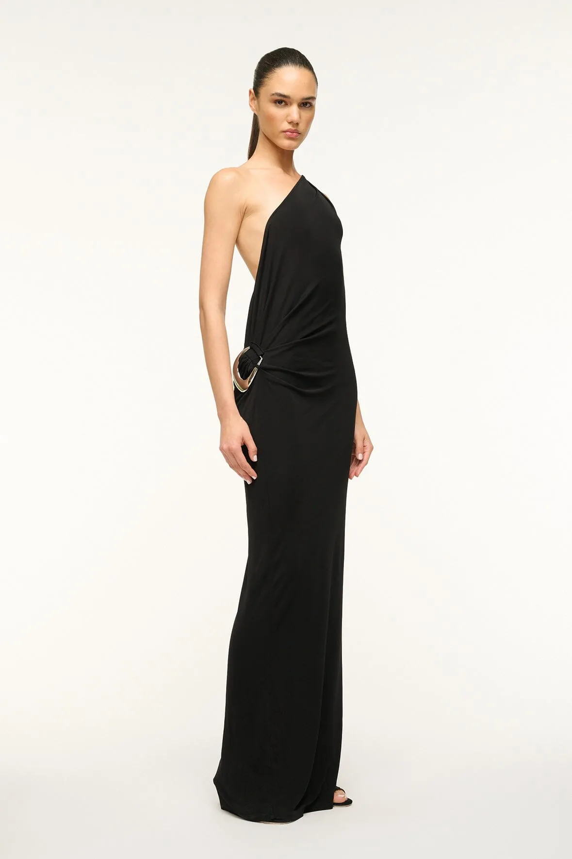 ZENITH DRESS | BLACK sold by STAUD product image thumbnail 5