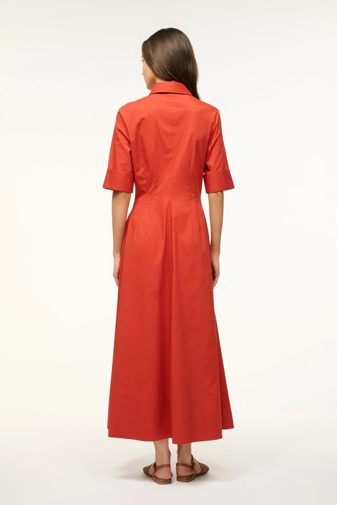 JOAN MAXI DRESS | RUST sold by STAUD product image thumbnail 4