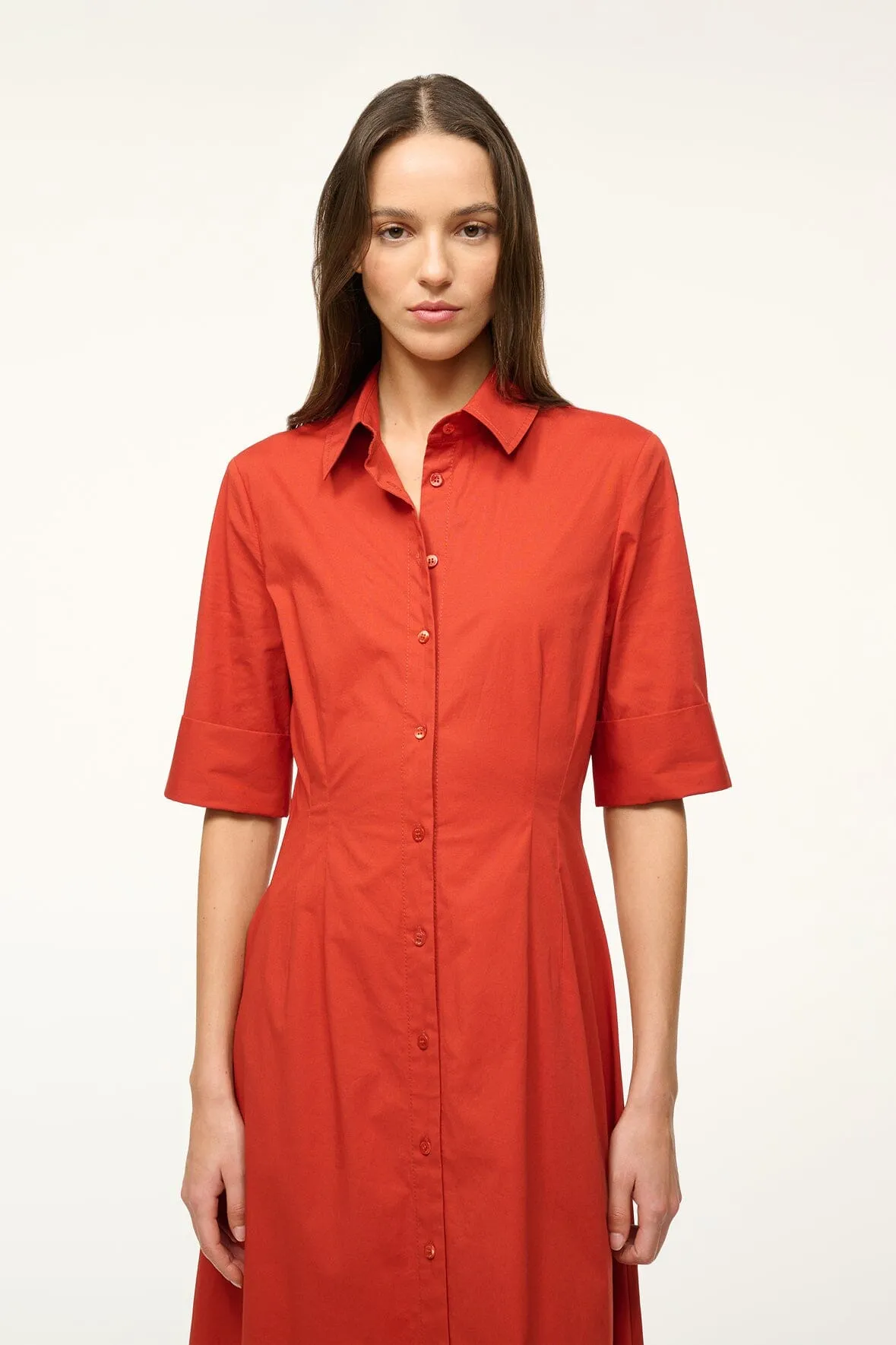 JOAN MAXI DRESS | RUST sold by STAUD product image thumbnail 3