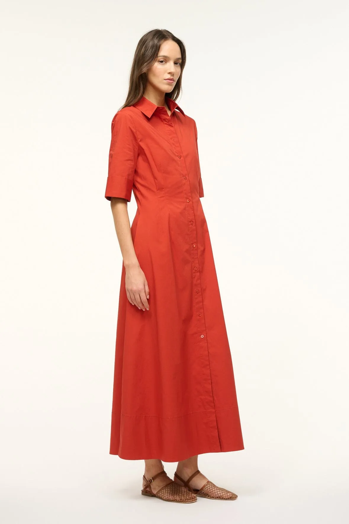 JOAN MAXI DRESS | RUST sold by STAUD product image thumbnail 2