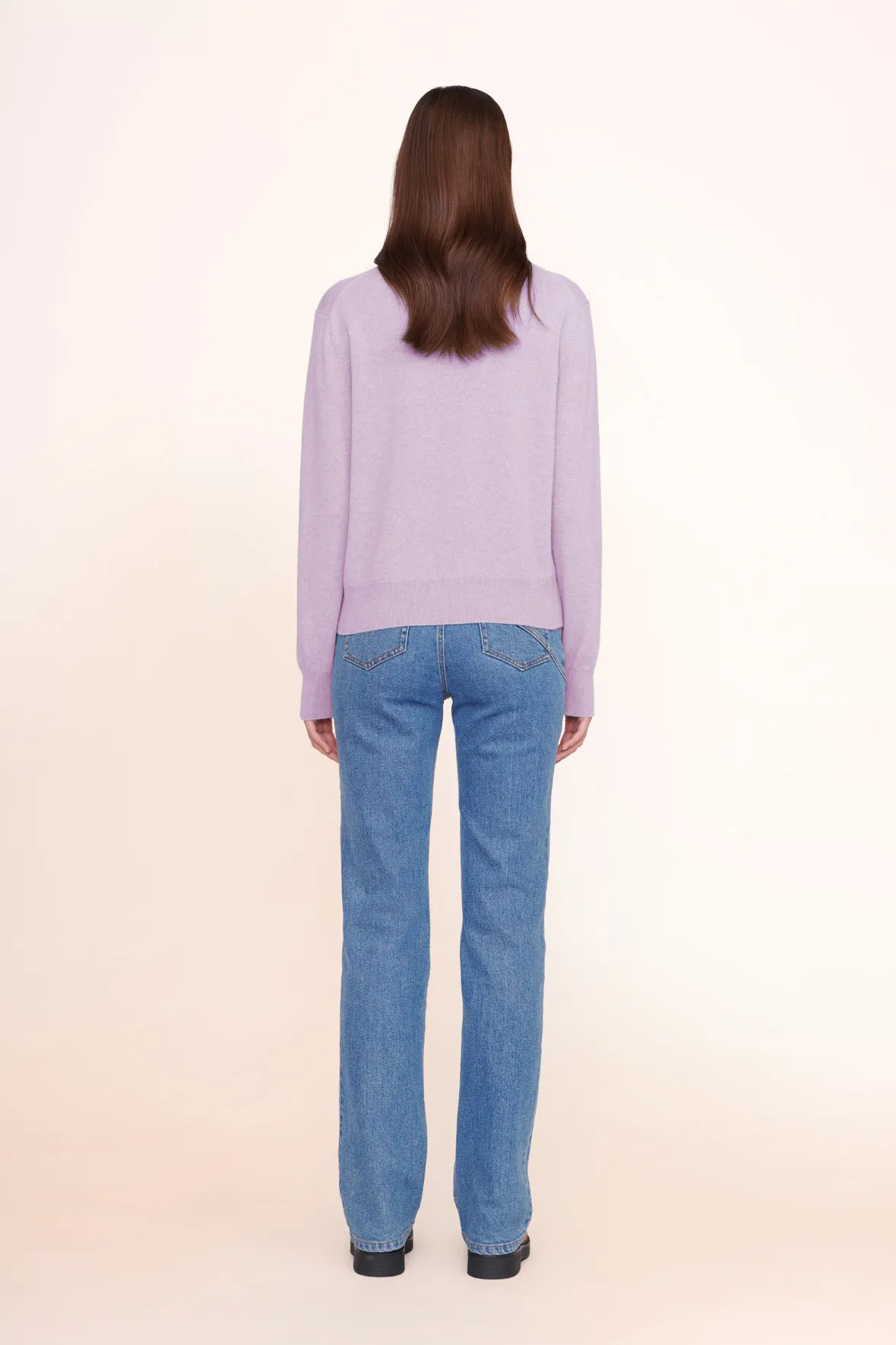 CUSTOM STAUD x C.BONZ CASHMERE SWEATER | LAVENDER sold by STAUD product image thumbnail 5