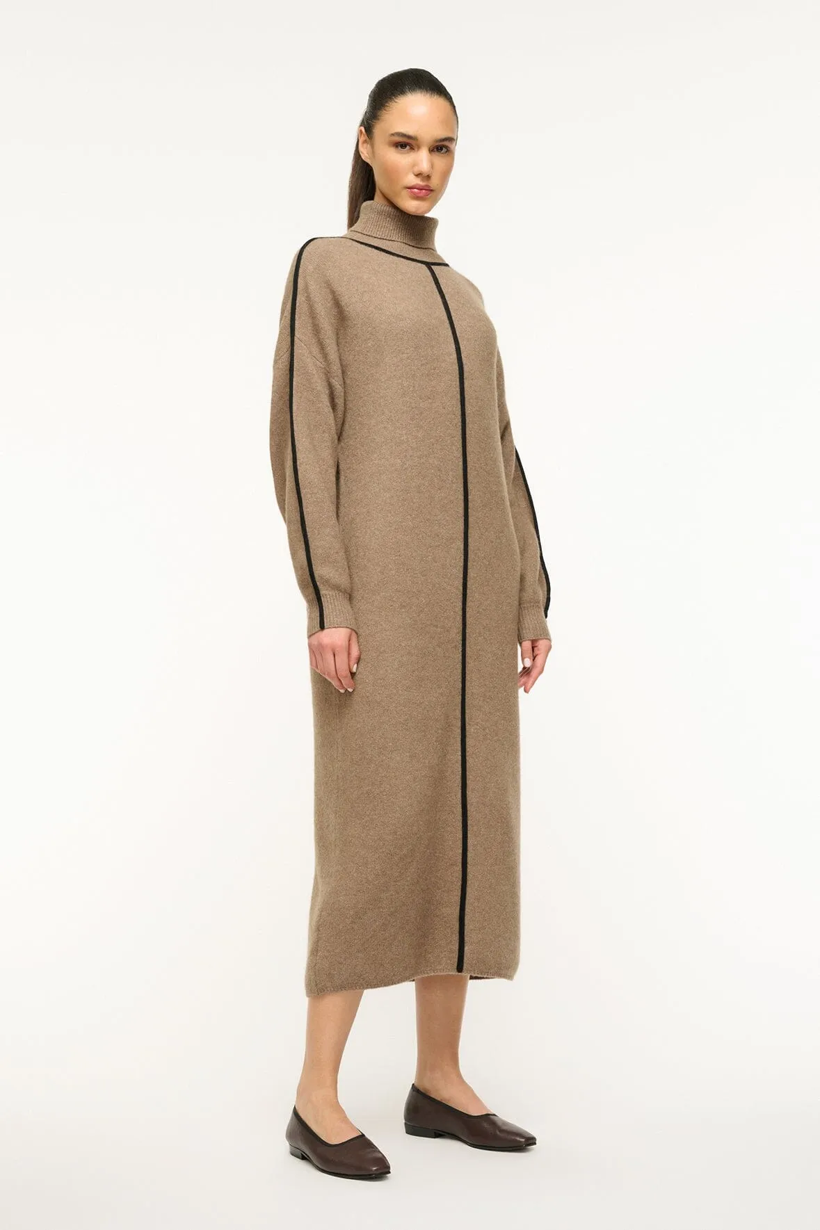 APRES DRESS | MUSHROOM BLACK sold by STAUD product image thumbnail 2