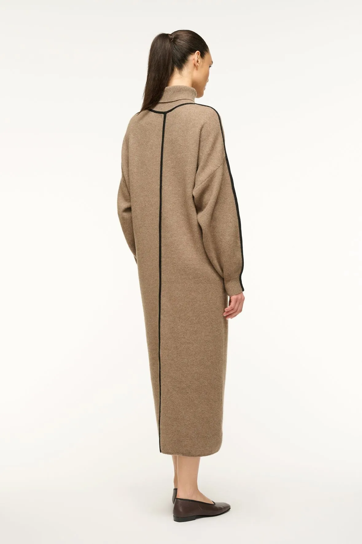 APRES DRESS | MUSHROOM BLACK sold by STAUD product image thumbnail 4