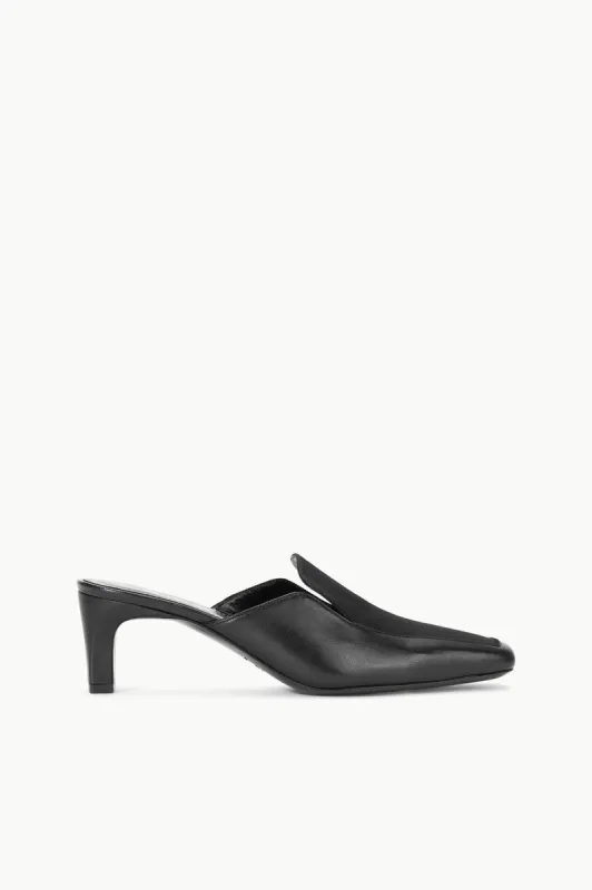LEE LOAFER MULE | BLACK sold by STAUD