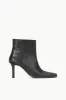 HENDRIX ANKLE BOOT | BLACK sold by STAUD