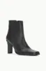 HENDRIX ANKLE BOOT | BLACK sold by STAUD