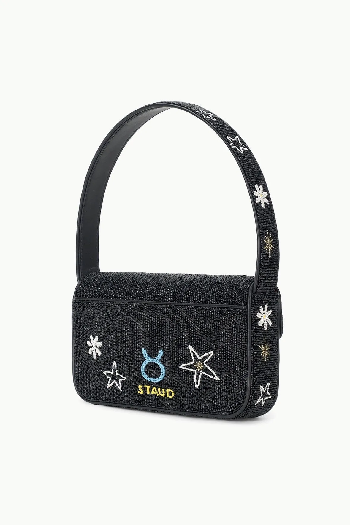 TOMMY ZODIAC BEADED BAG | TAURUS sold by STAUD product image thumbnail 3