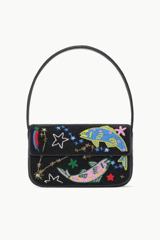 TOMMY ZODIAC BEADED BAG | PISCES sold by STAUD