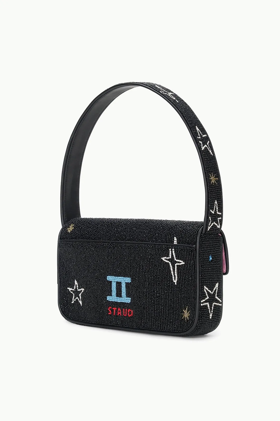 TOMMY ZODIAC BEADED BAG | GEMINI sold by STAUD product image thumbnail 3