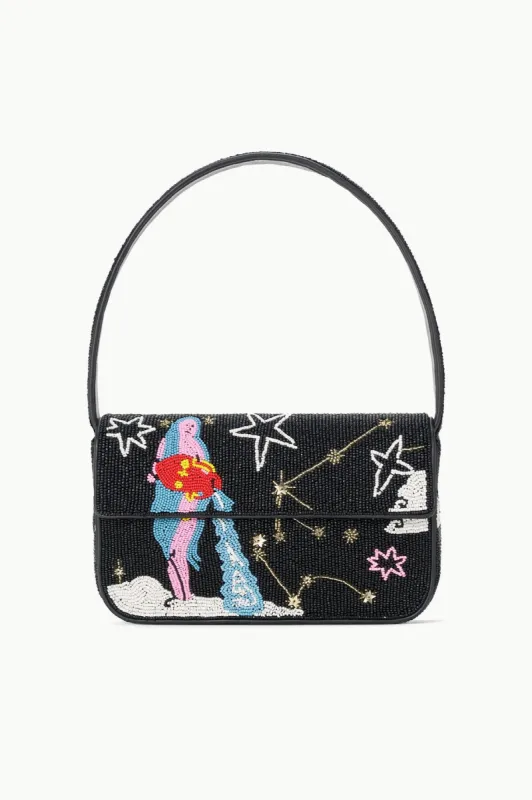 TOMMY ZODIAC BEADED BAG | AQUARIUS sold by STAUD