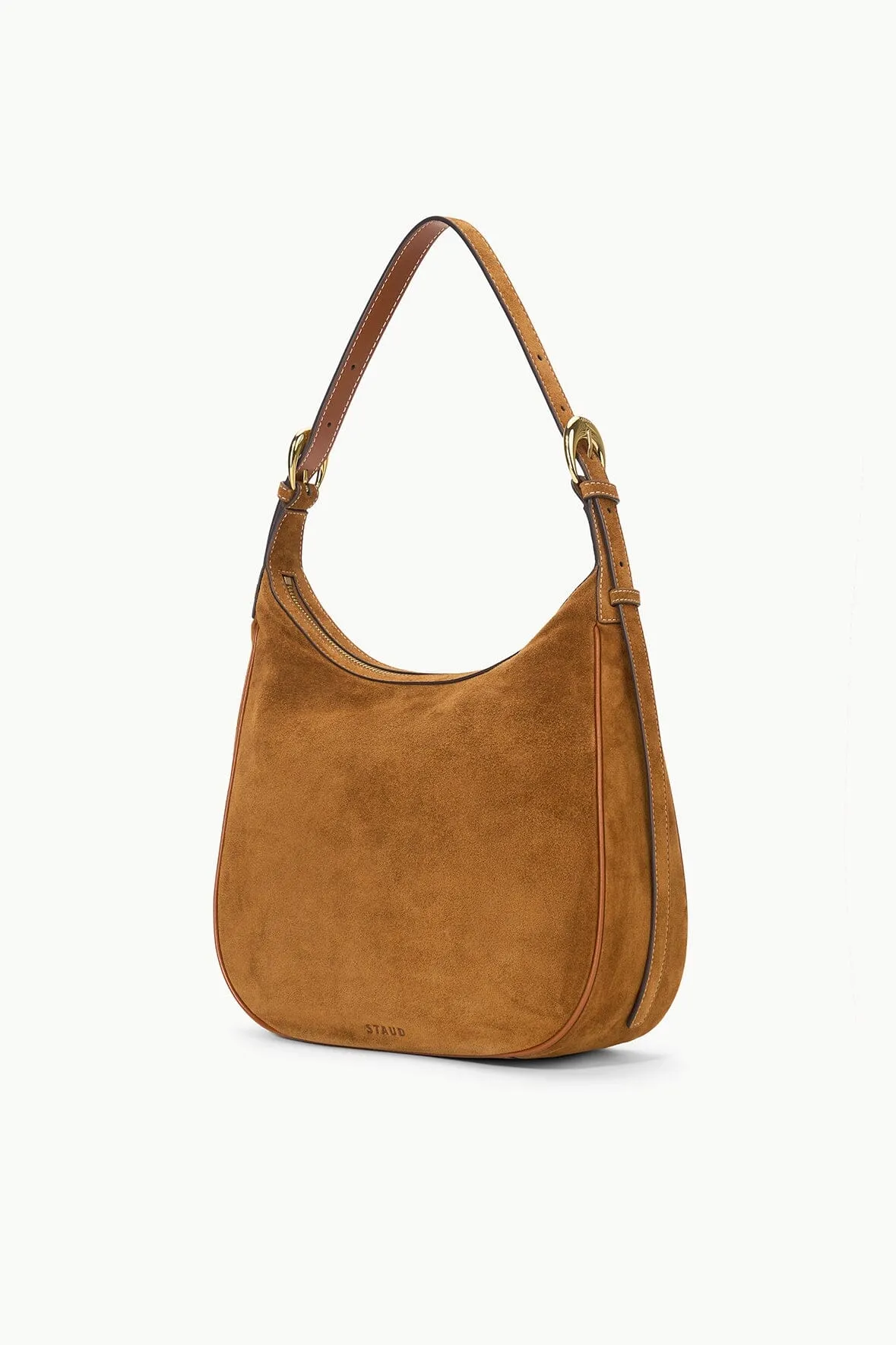 PINE HOBO | TAN SUEDE sold by STAUD product image thumbnail 3