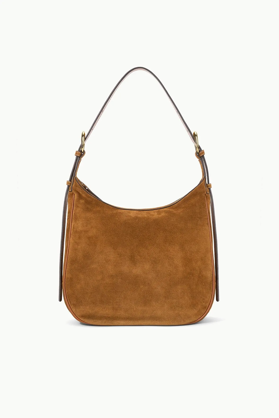 PINE HOBO | TAN SUEDE sold by STAUD