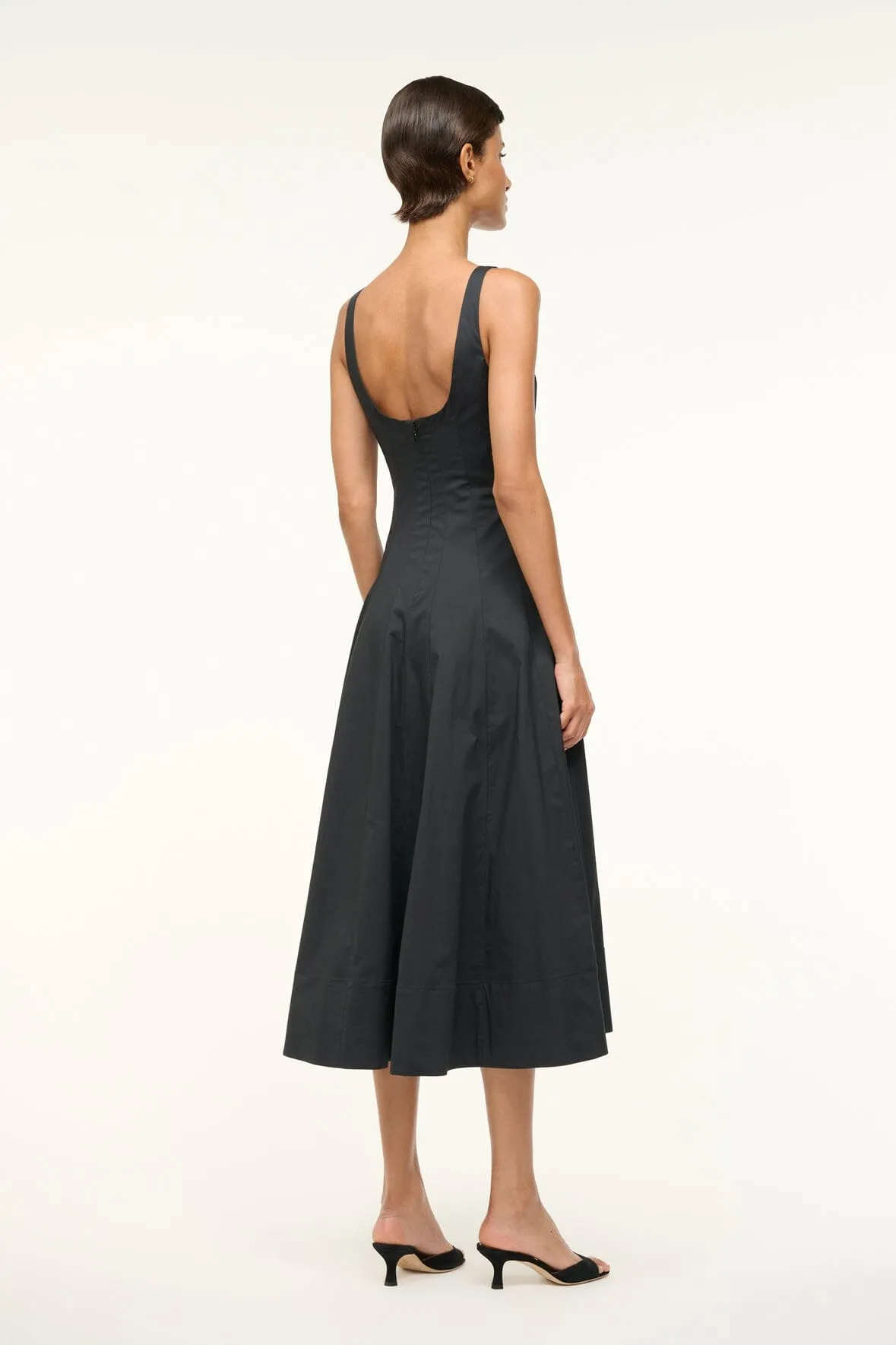 WELLS DRESS | BLACK sold by STAUD product image thumbnail 3