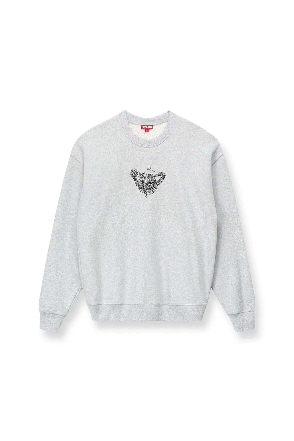 CUSTOM STAUD x C.BONZ OVERSIZED SWEATSHIRT | GREY sold by STAUD product image thumbnail 3