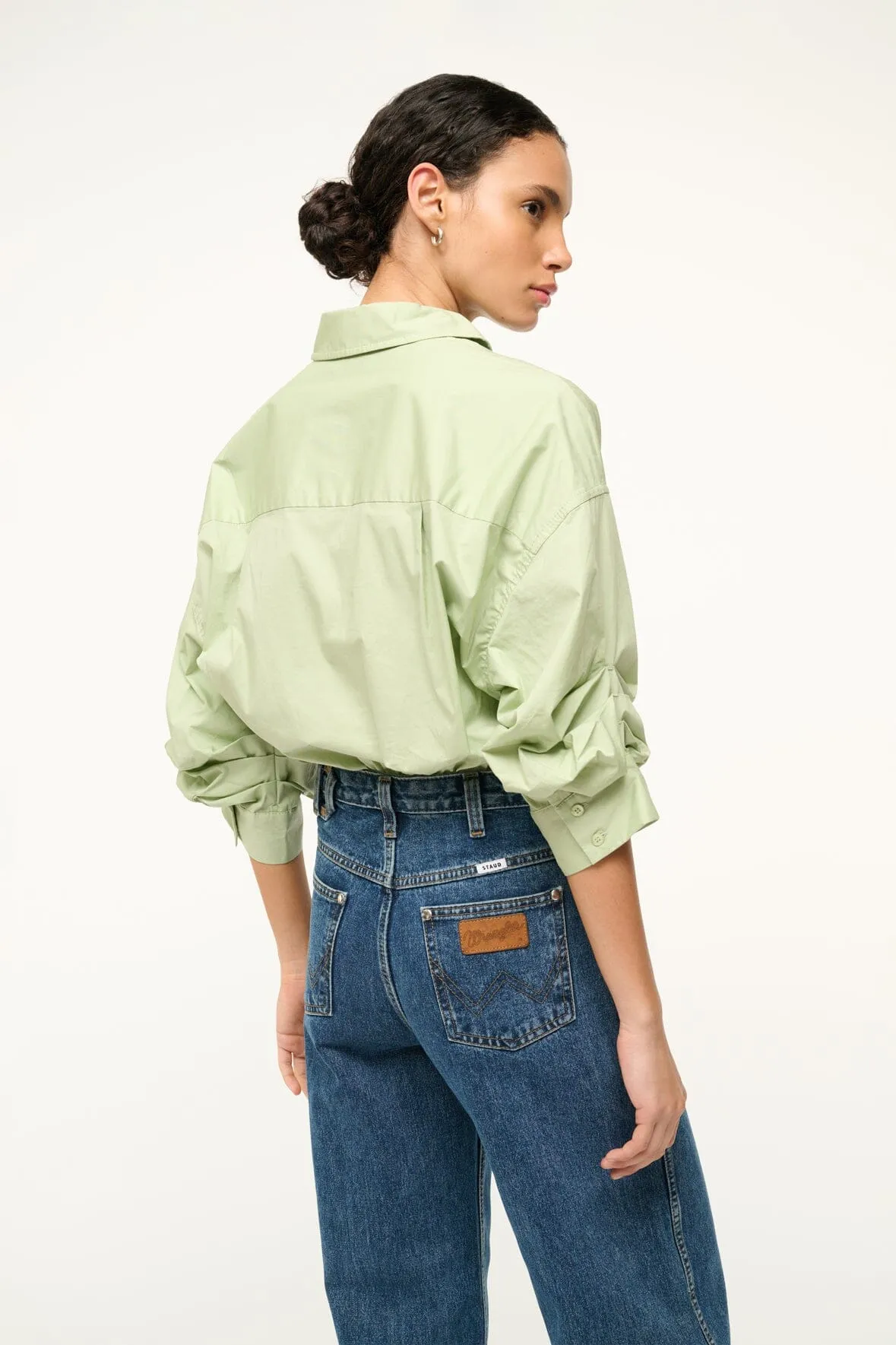 TRAVERSE BODYSUIT | PALE JADE sold by STAUD product image thumbnail 4