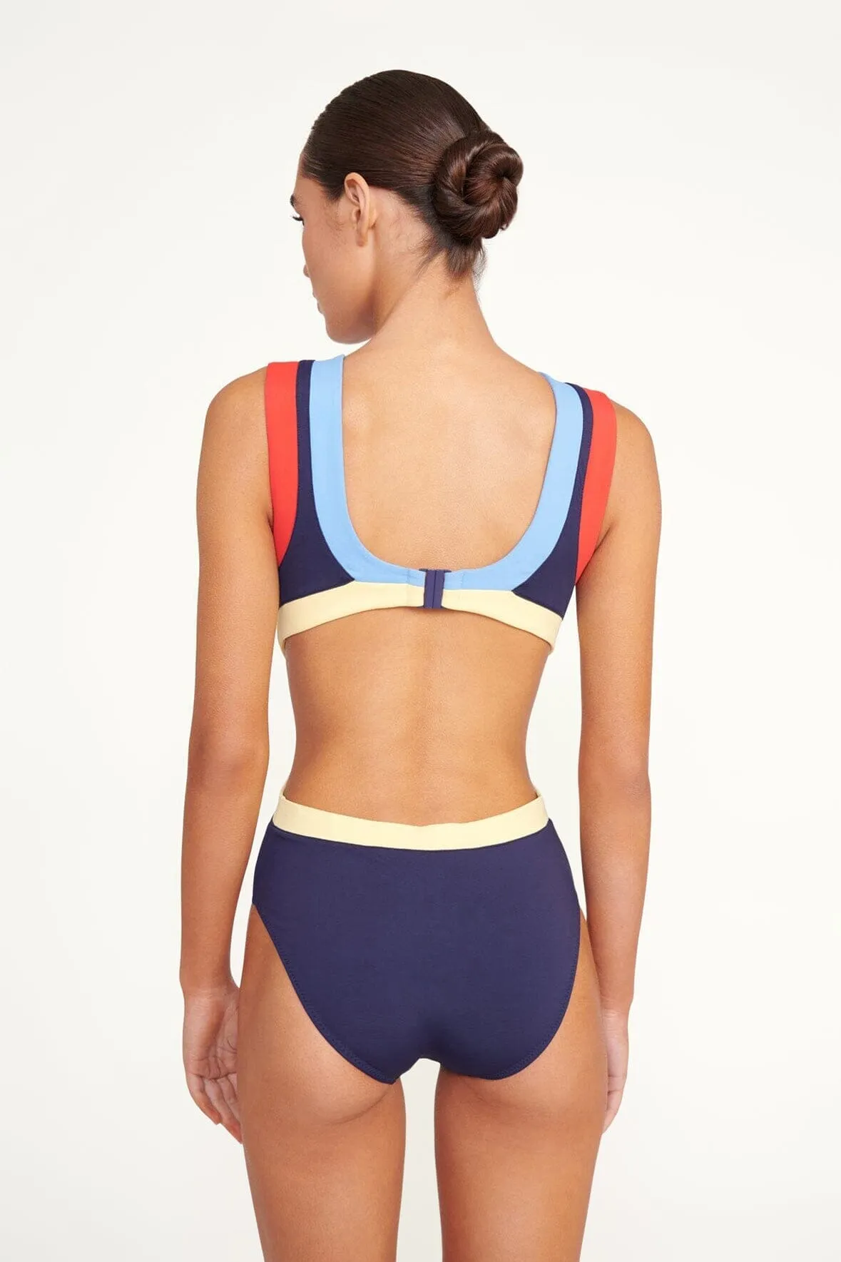 DOLCE ONE PIECE | NAVY COLORBLOCK sold by STAUD product image thumbnail 3