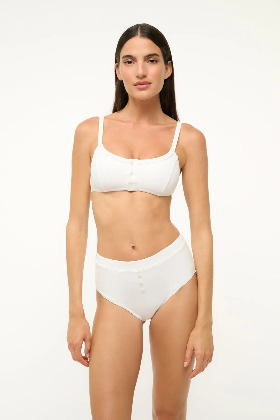 GIA BIKINI TOP | BRIGHT WHITE sold by STAUD