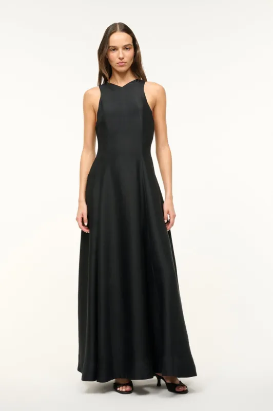 HEIKE DRESS | BLACK sold by STAUD