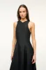 HEIKE DRESS | BLACK sold by STAUD