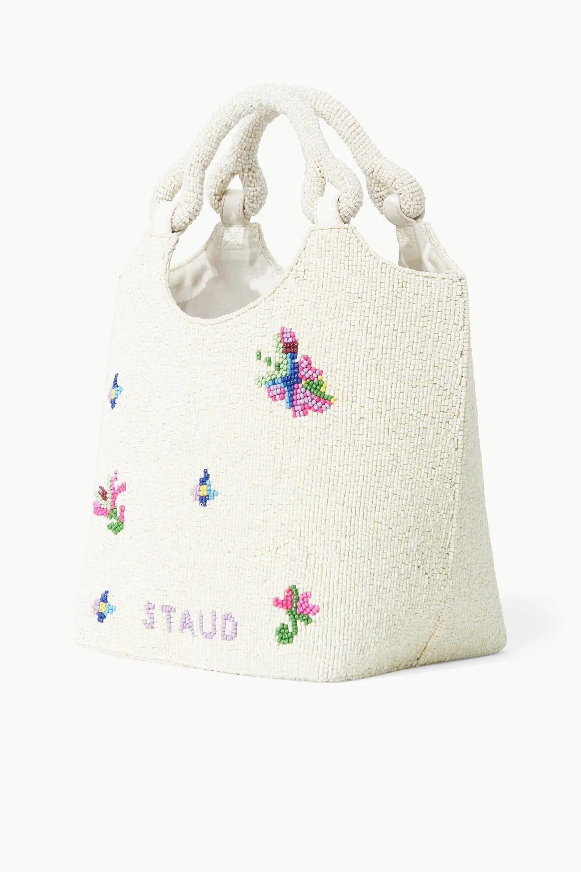 BEADED COTE BAG | FIRST BLOOM DAY sold by STAUD product image thumbnail 3