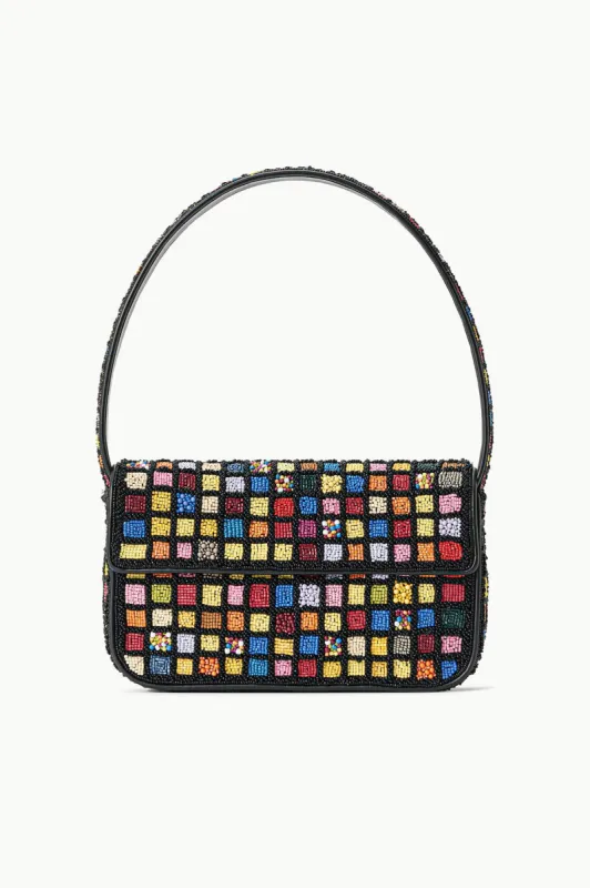 TOMMY BEADED BAG | DANCE FLOOR sold by STAUD