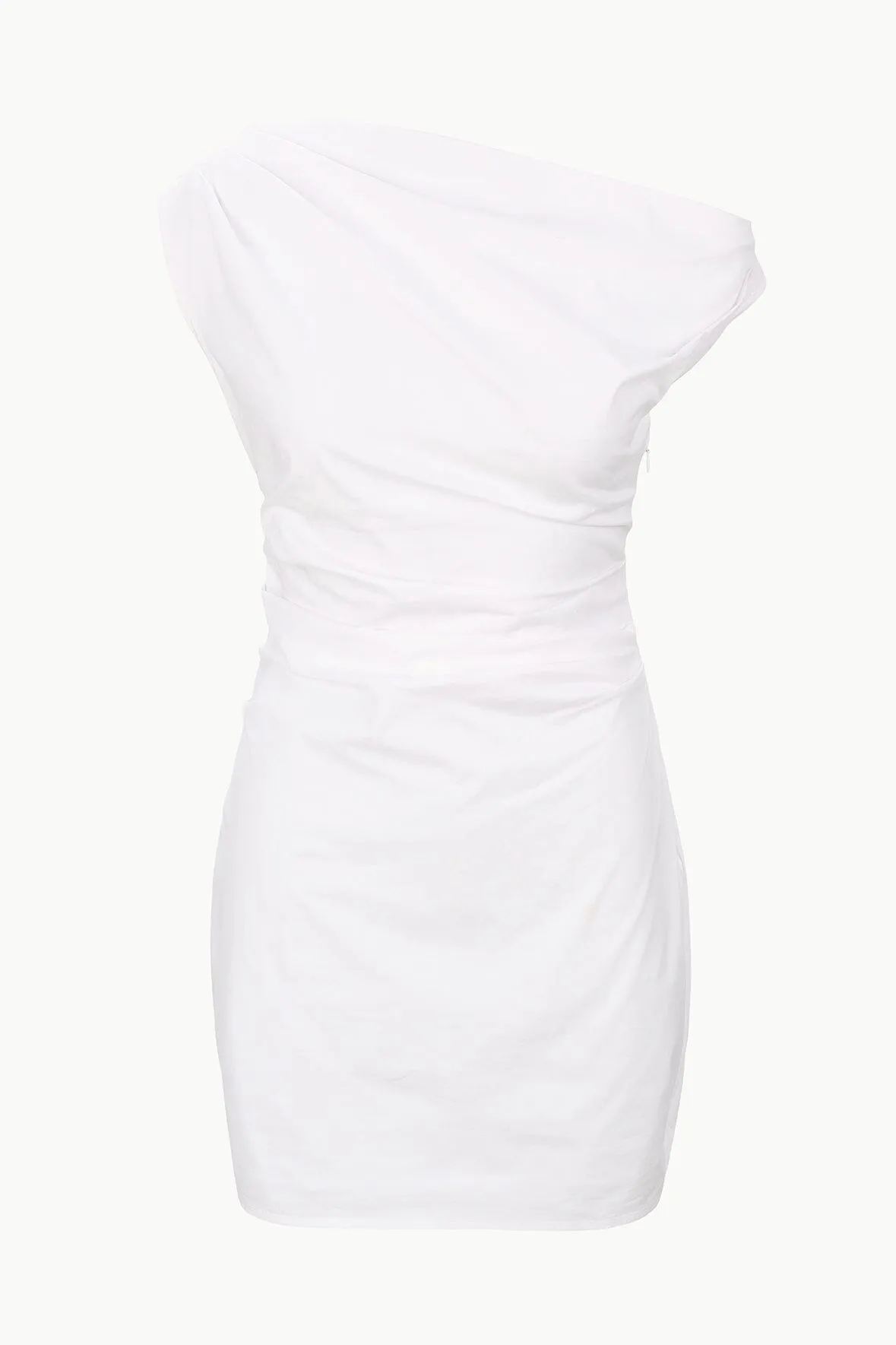 MINI PHARE DRESS | WHITE sold by STAUD product image thumbnail 5