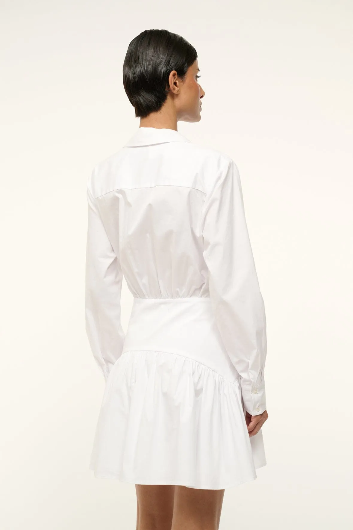 ROCCO MINI DRESS | WHITE sold by STAUD product image thumbnail 5