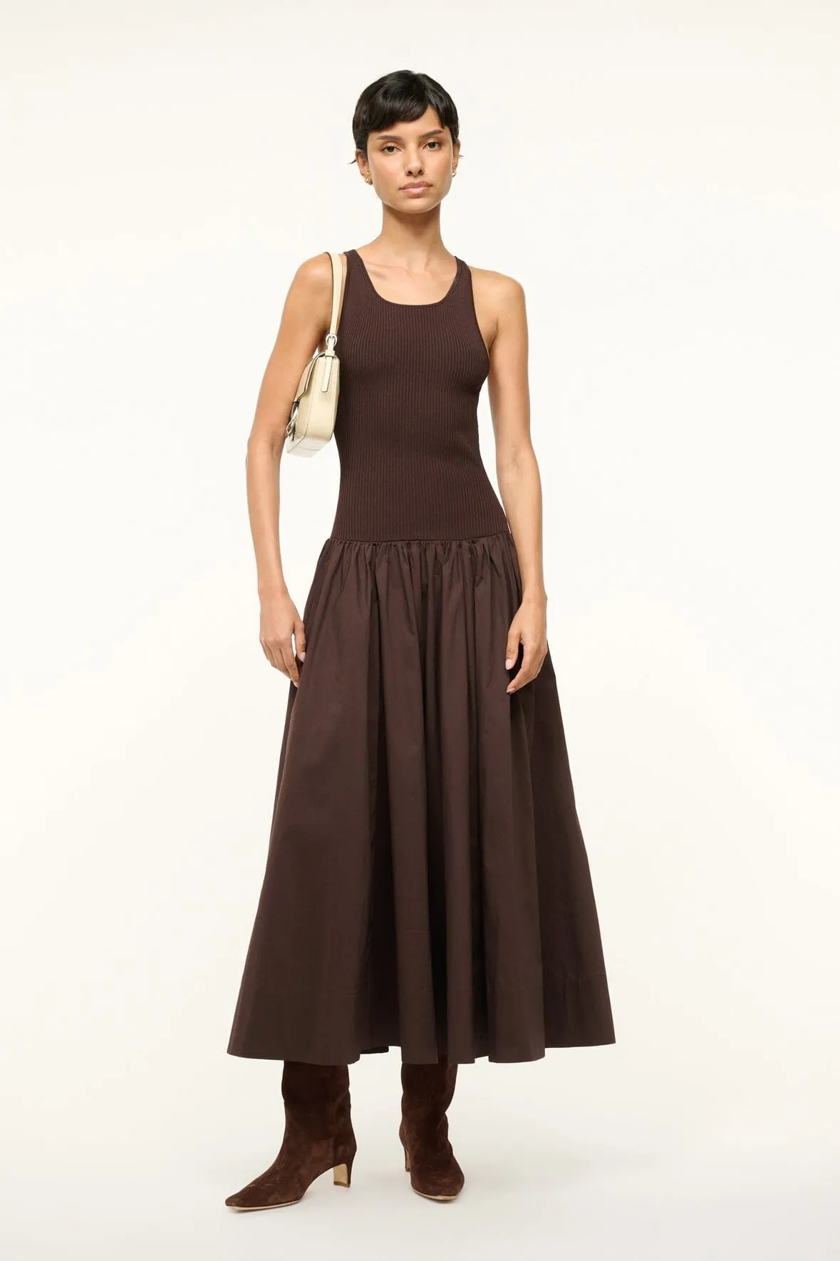 YAMILA DRESS | EARTH sold by STAUD