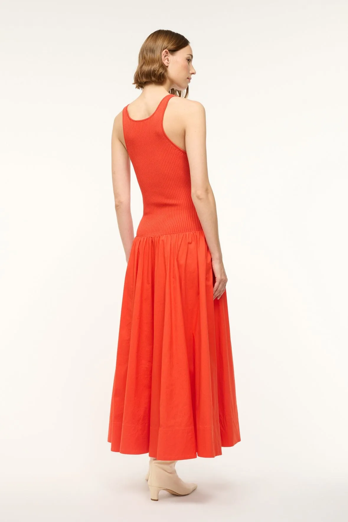 YAMILA DRESS | CAYENNE sold by STAUD product image thumbnail 3