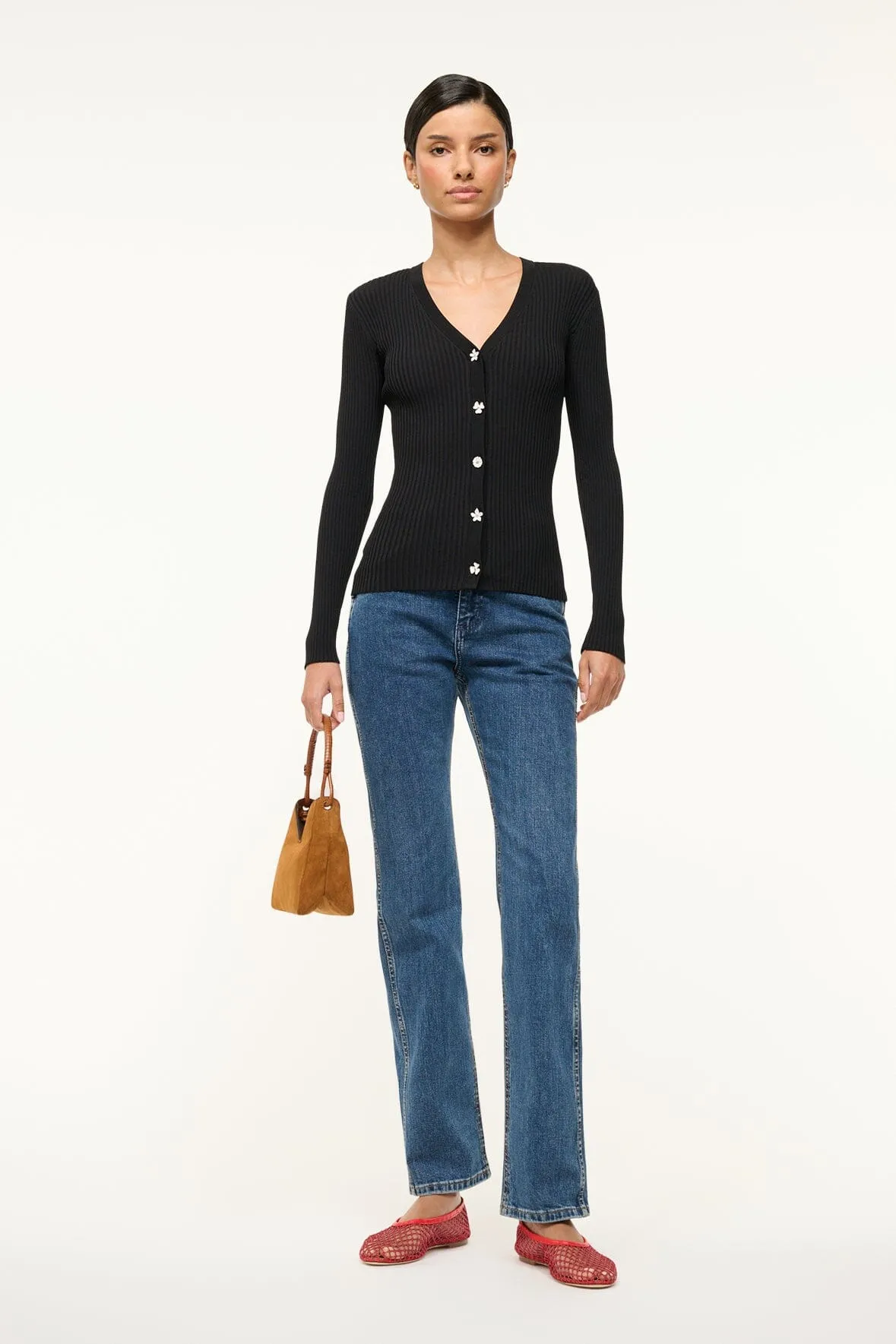 CARGO SWEATER | BLACK sold by STAUD product image thumbnail 5