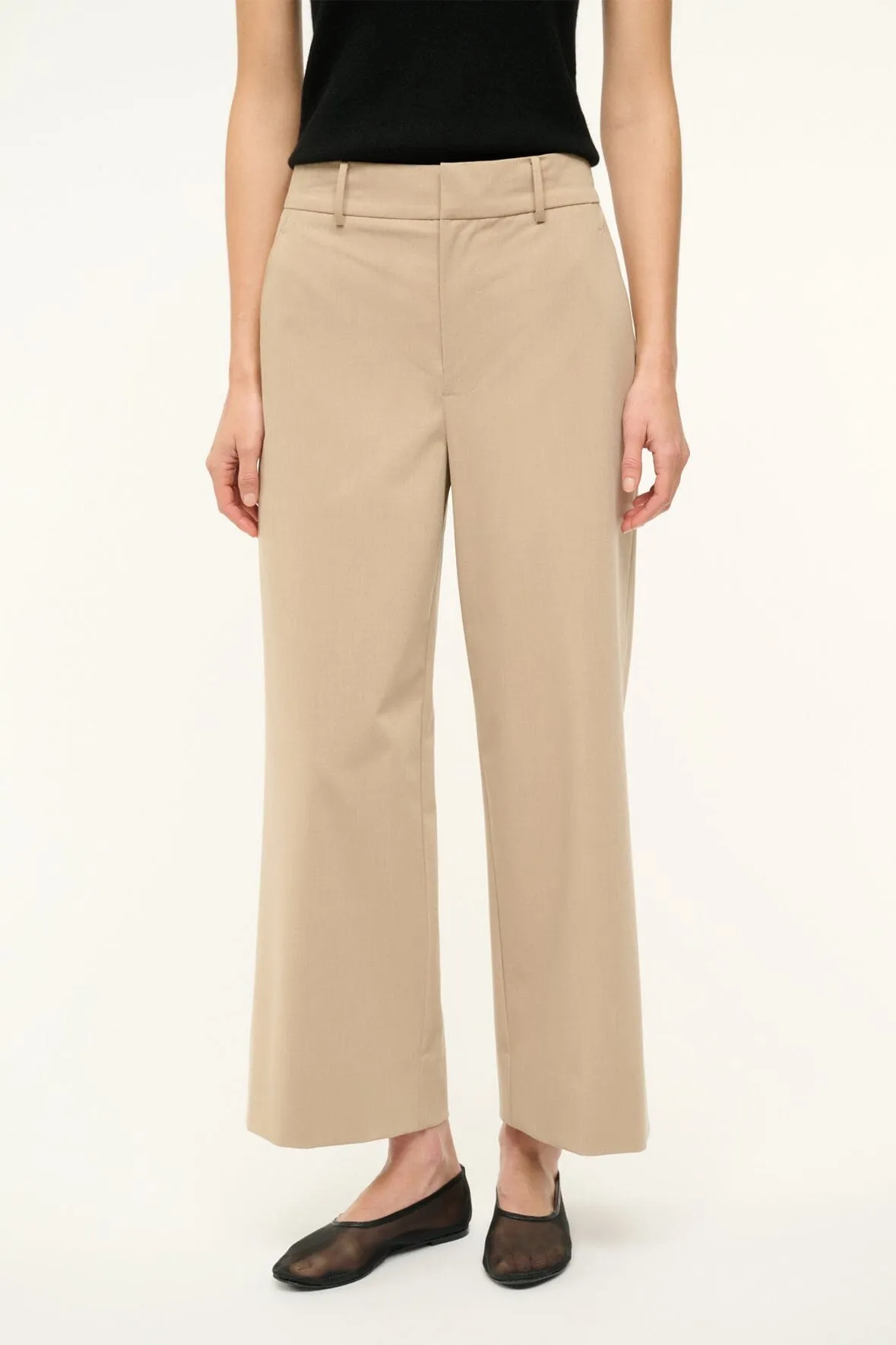 CROPPED PRINCE PANT | STONE sold by STAUD product image thumbnail 4