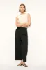 CROPPED PRINCE PANT | BLACK sold by STAUD