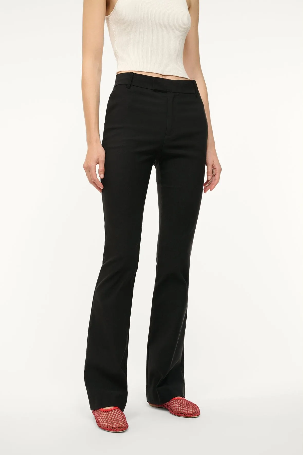 KAT PANT | BLACK sold by STAUD product image thumbnail 2