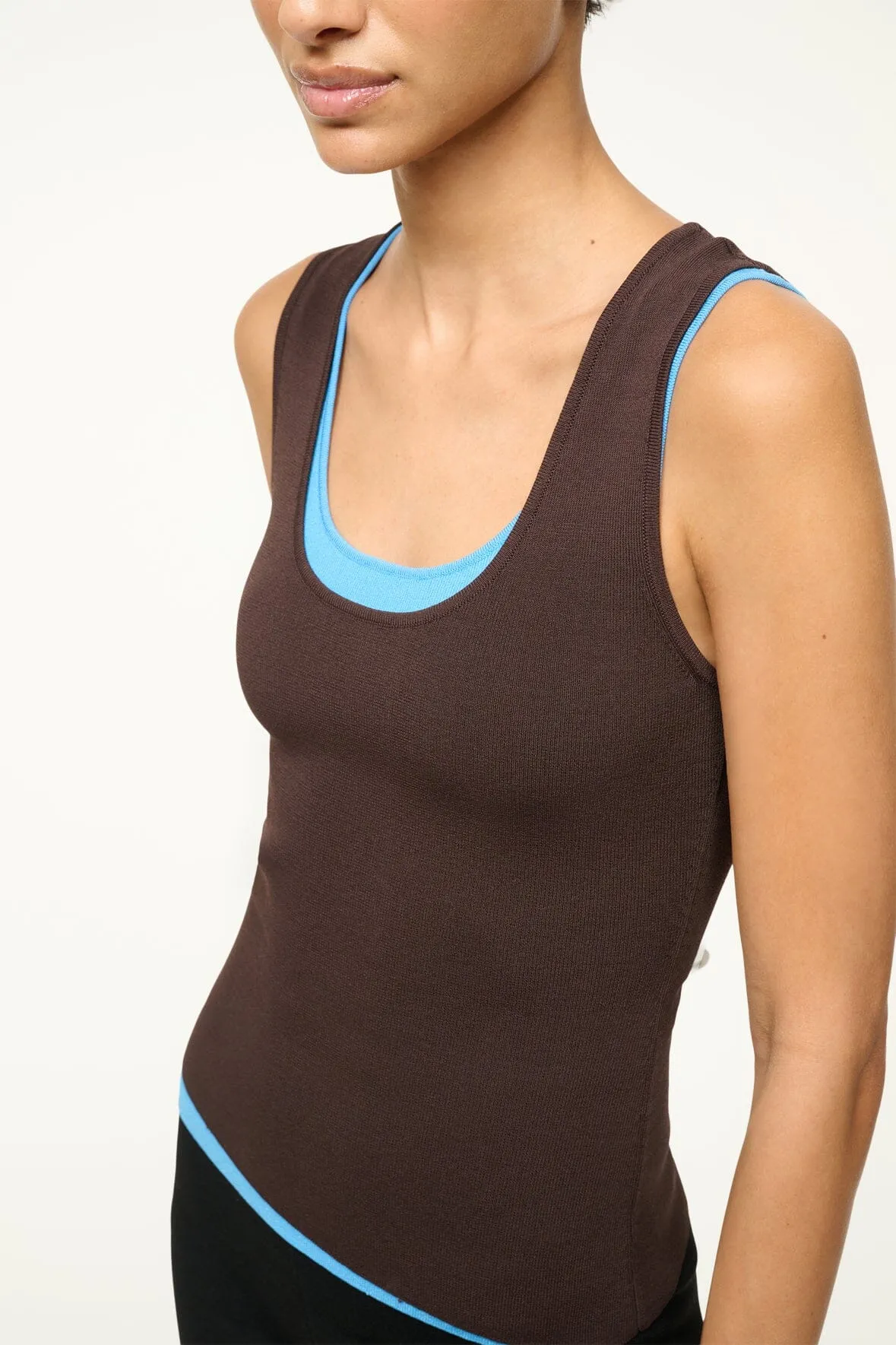 HERMOSA TANK | EARTH AQUA sold by STAUD product image thumbnail 2