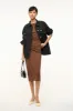 CHANA SKIRT | DARK OAK sold by STAUD