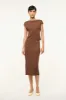 CHANA SKIRT | DARK OAK sold by STAUD