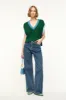 AMERICANA SWEATER | JUNGLE SKY IVORY sold by STAUD