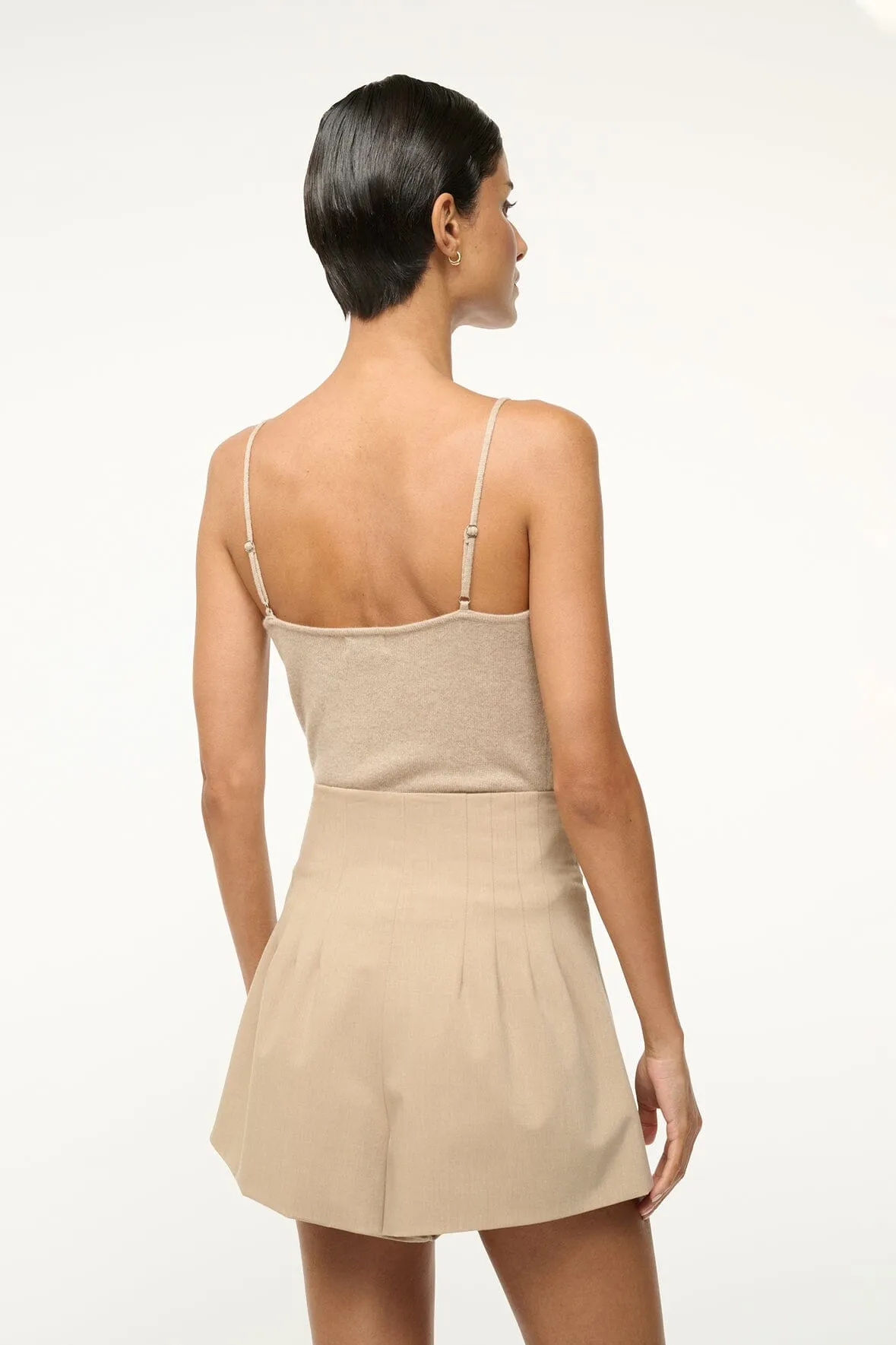 EMERSON CASHMERE TANK | STONE sold by STAUD product image thumbnail 4